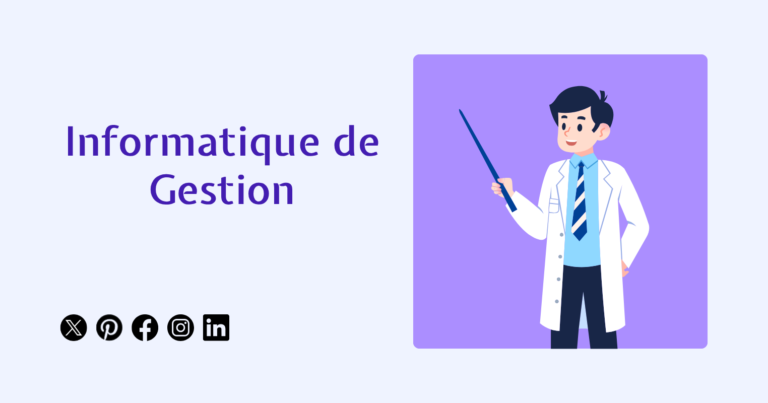 Informatique de Gestion Cours QCM Exercices Corrigés PDF