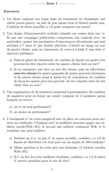 exercices corrigés de Cours Probabilités et échantillonnage S2 PDF Economie et gestion